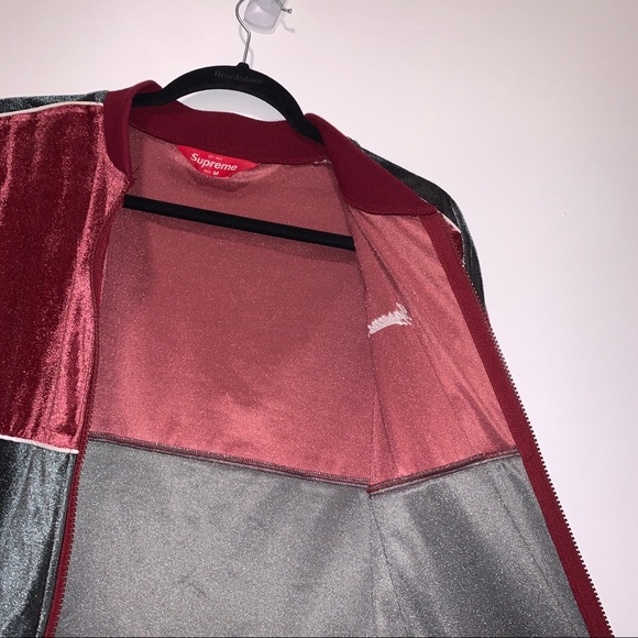 2016 Supreme Velour Track jacket. - Picture 3 of 4